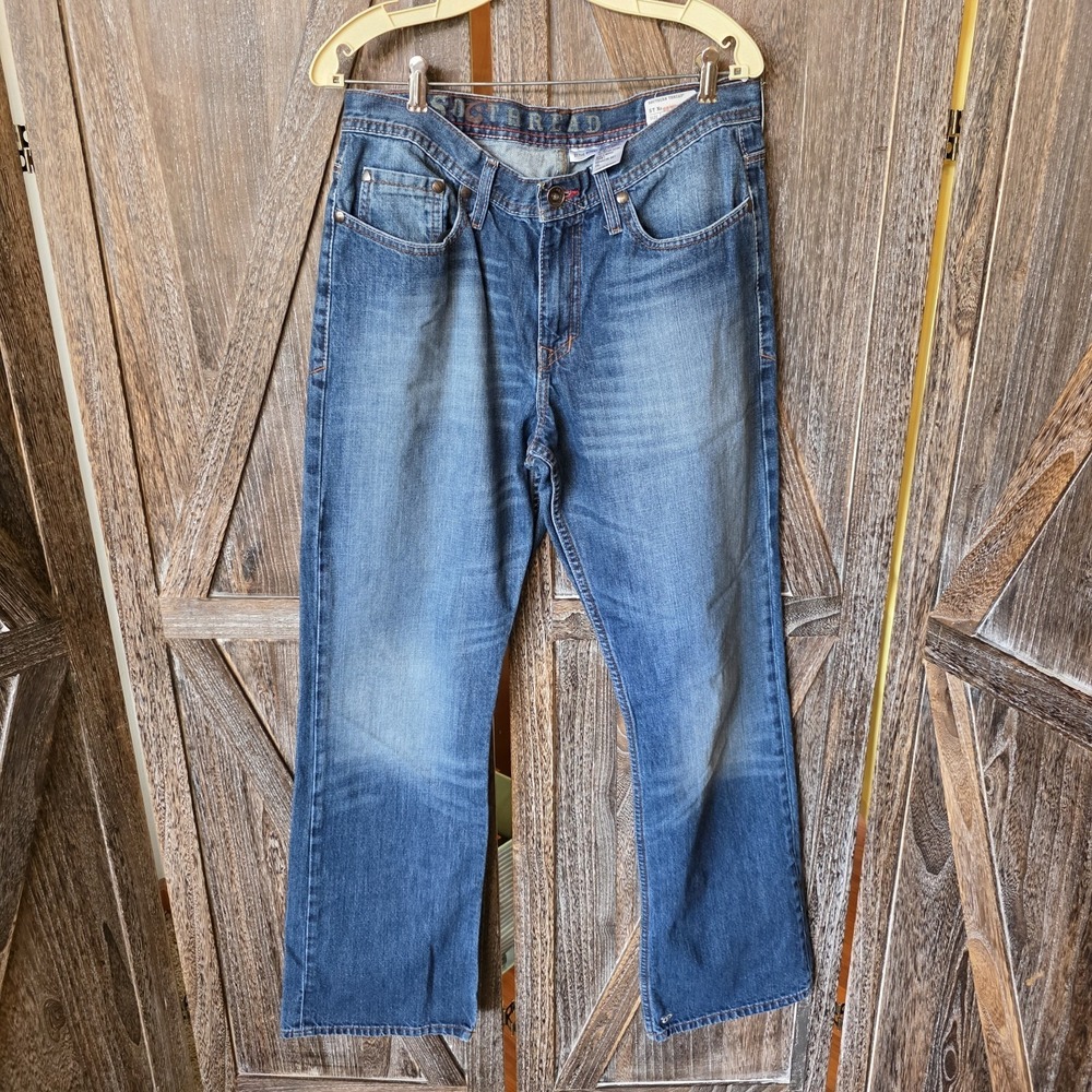 Southern Thread Jeans Women's‎ Size 35L Medium Wash Denim The Bowen Bootcut
